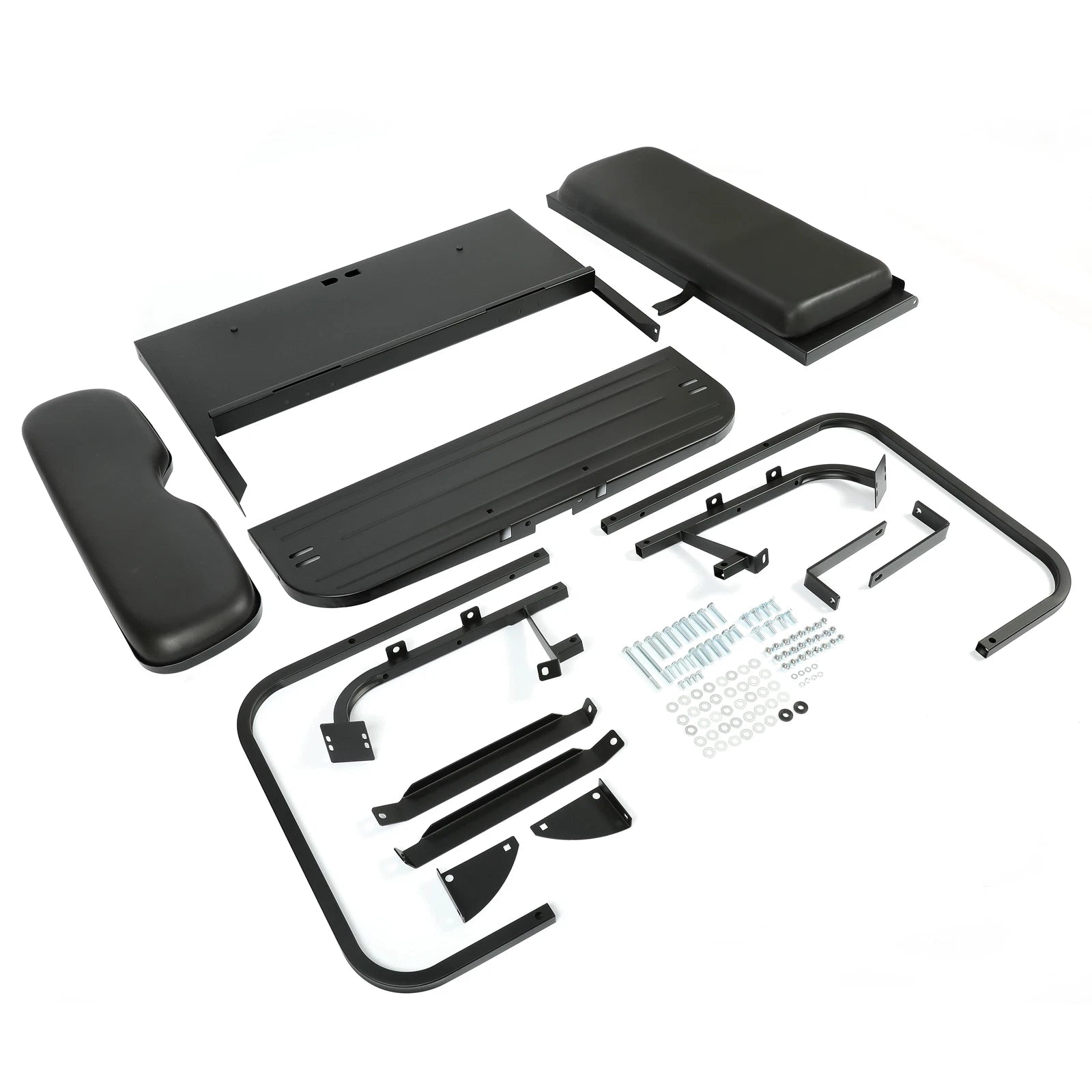 Flip Folding Rear Seat Kit for Yamaha Drive G29 Golf Cart (2007–2016)