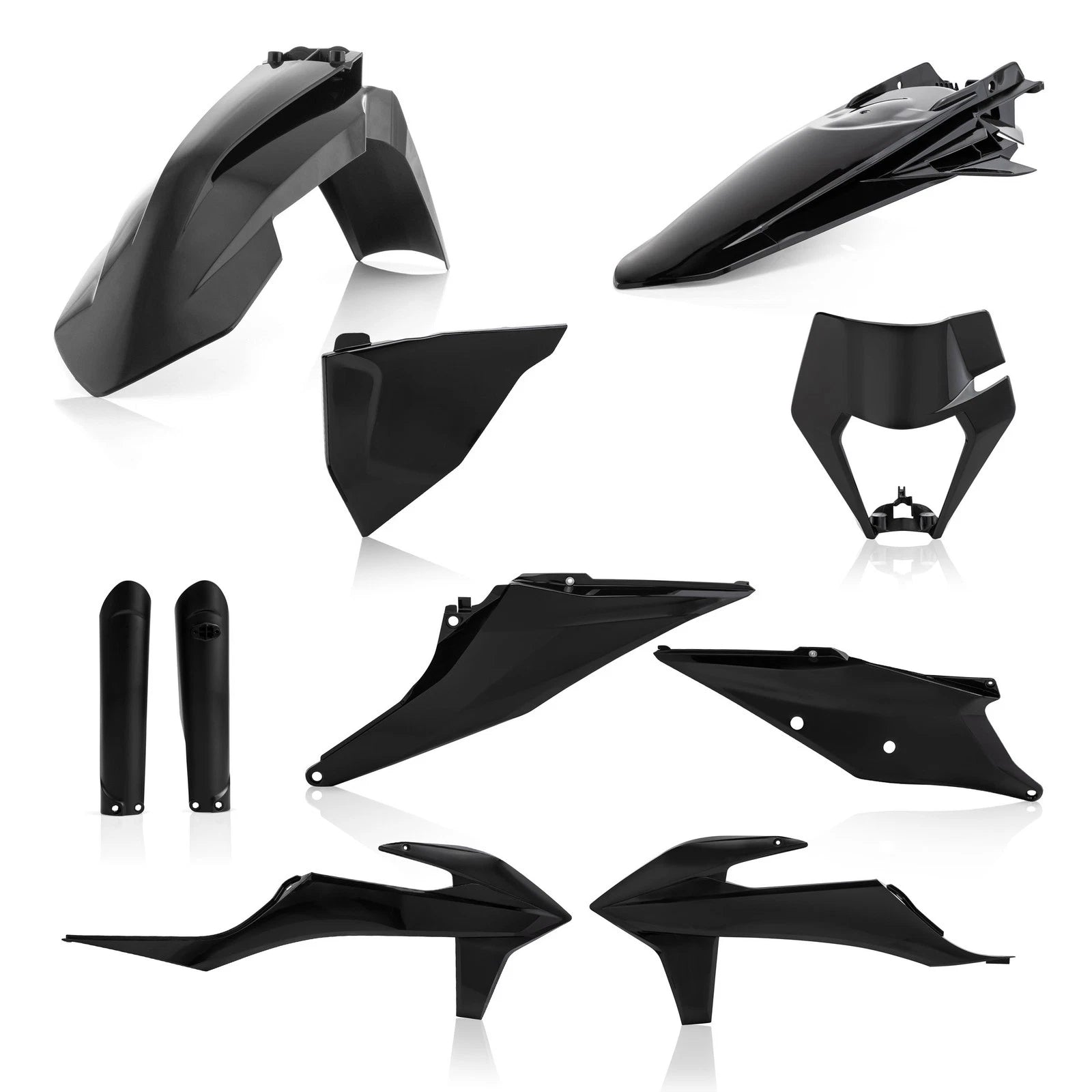 Acerbis Full Body Kit for KTM EX/XC (2020–2023) - Black