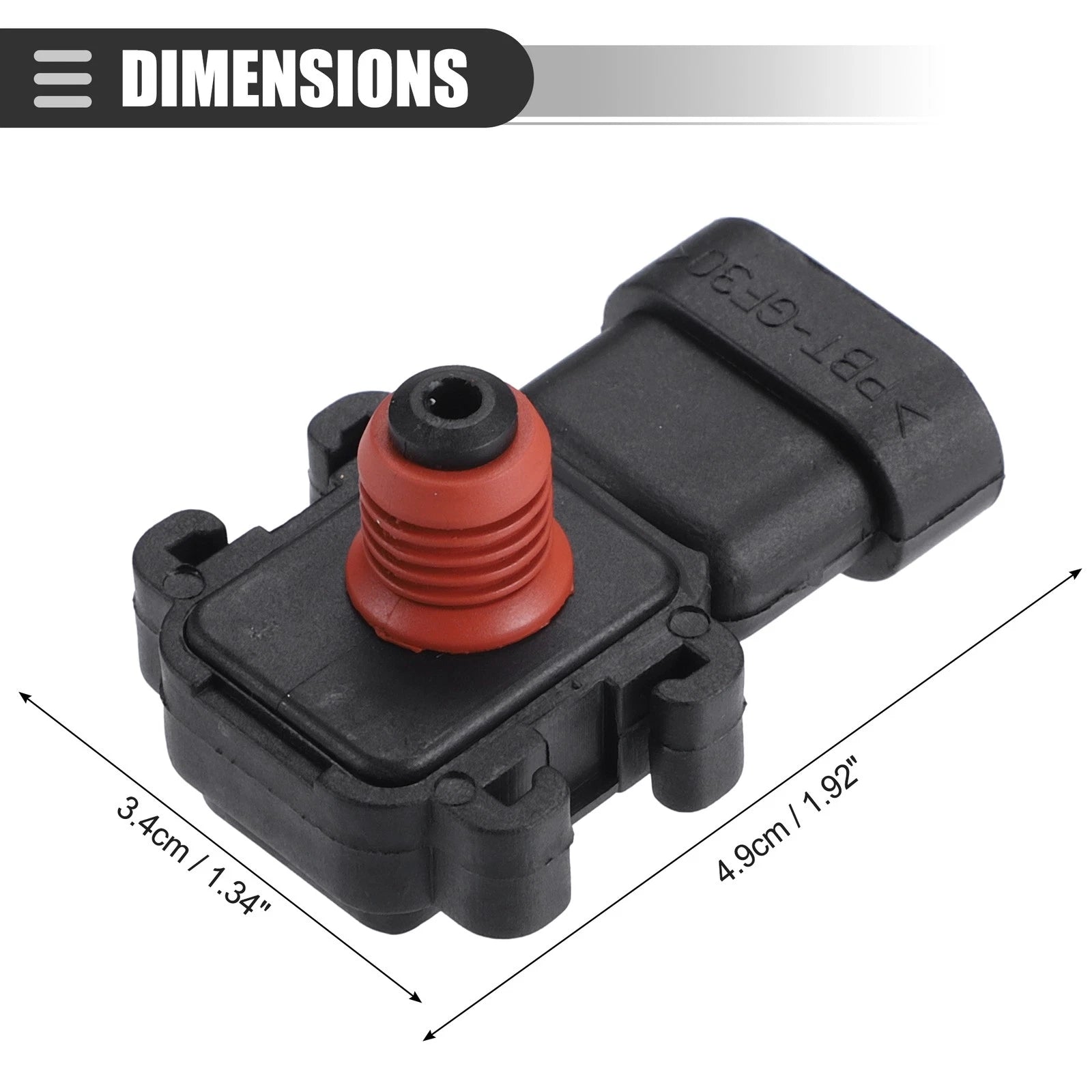 MAP Manifold Air Pressure Sensor for Buick Skylark (1996–1998) No.16232443