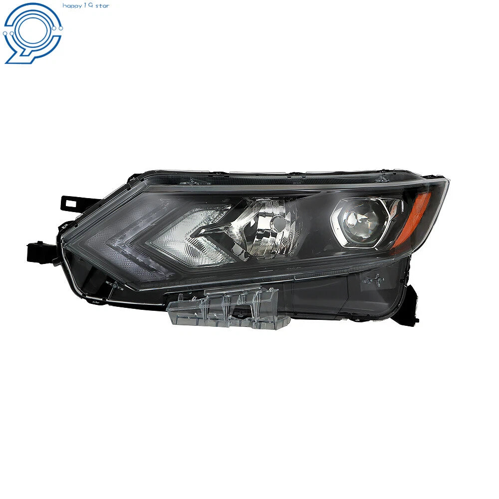 LED Driver Side Headlight for Nissan Rogue (2020-2022) Black Assembly