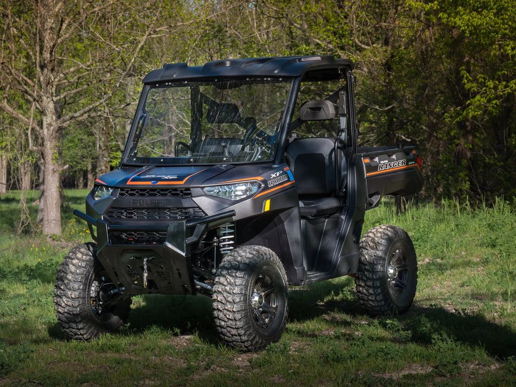 Scratch Resistant Flip Windshield for Polaris Ranger XP 1000 Crew (2019–2023)