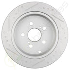 Rear Brake Discs Rotors for Scion tC (2010) Drilled & Slotted