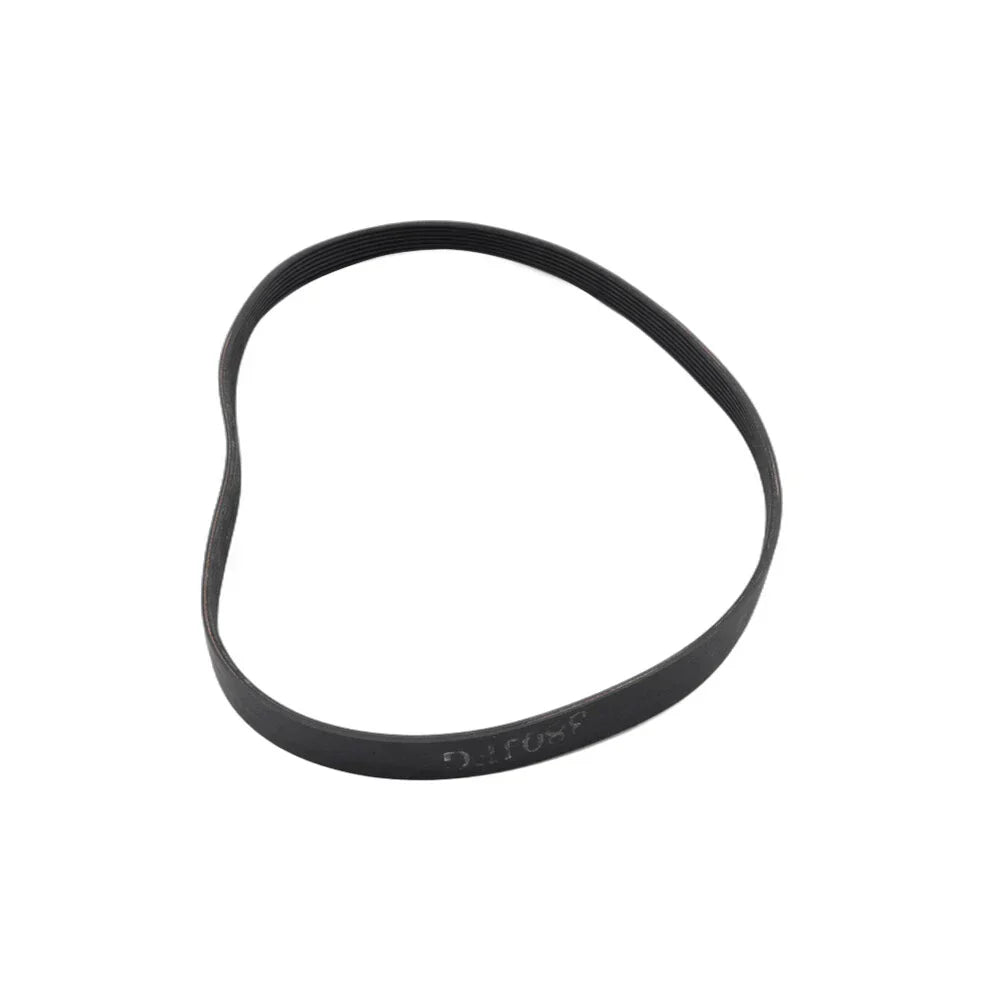 6 x Concave Convex Rubber Transmission Belts for Wheel Balance Machine Black
