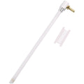 Fuel Extraction Tube for Boat (12 Inch, Brass, Filtered, Threaded Ends)