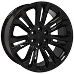 Gloss Black Wheel 22 Inch Replacement for 1992–1994 Chevy Blazer