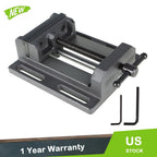6 Inch Low Profile Drill Press Vise for Drilling Tapping & Reaming