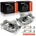 Pair Rear Disc Brake Caliper with Bracket for Chevy Epica, Suzuki Verona (2004–2006)