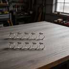 10PCS Stainless Steel Pipe Clamps Hose Clips 16-27mm
