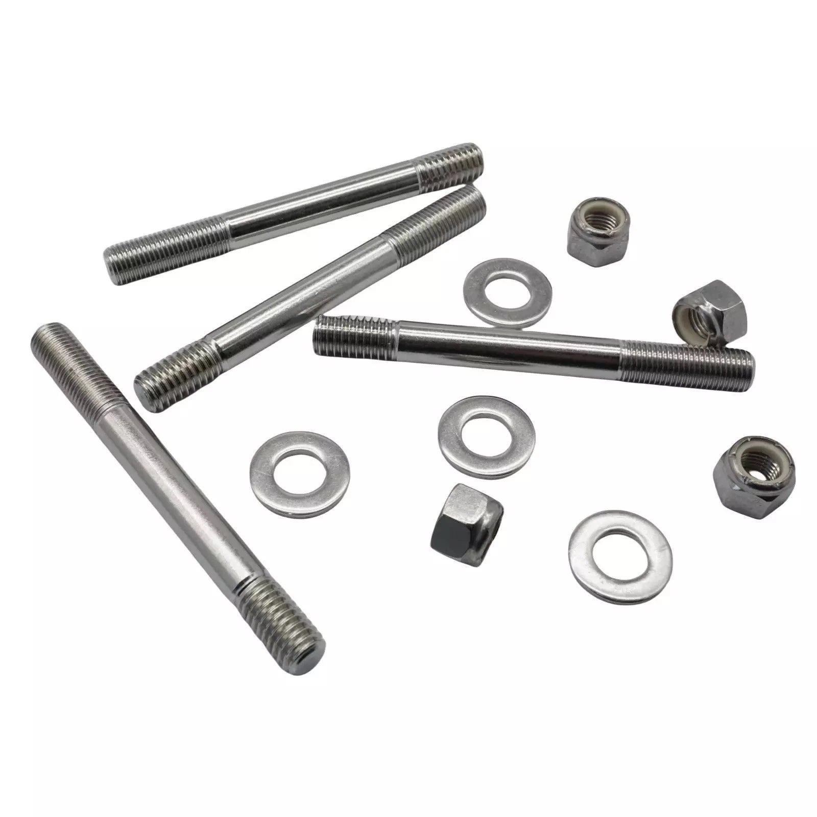 Set of 4 Gimbal Housing Studs 4.25" for Mercruiser Bravo 1 2 3 (16-866563, 16-818834)