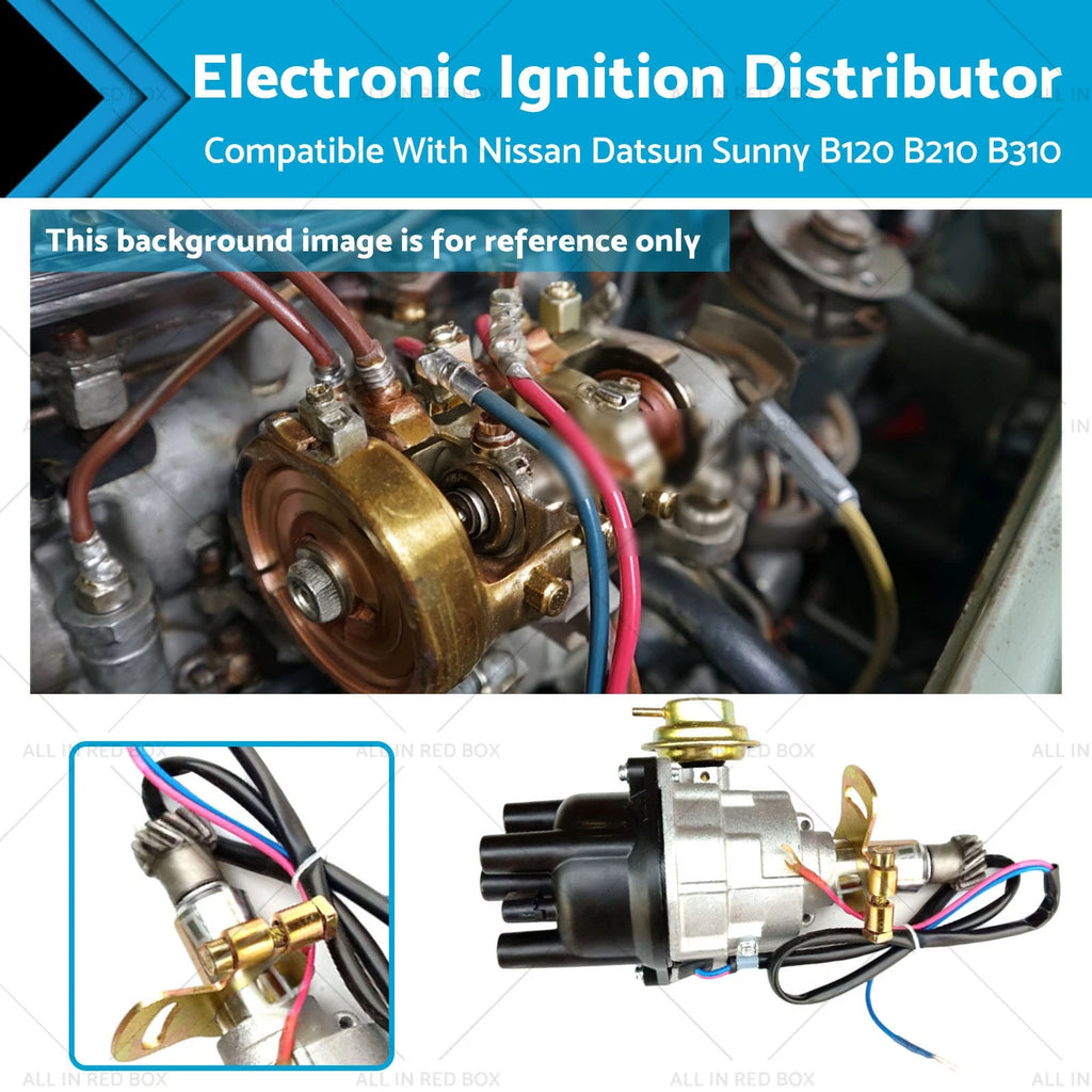 Electronic Distributor for Nissan Cherry E10, Datsun 120A, Vanette C120 (1970–1980)