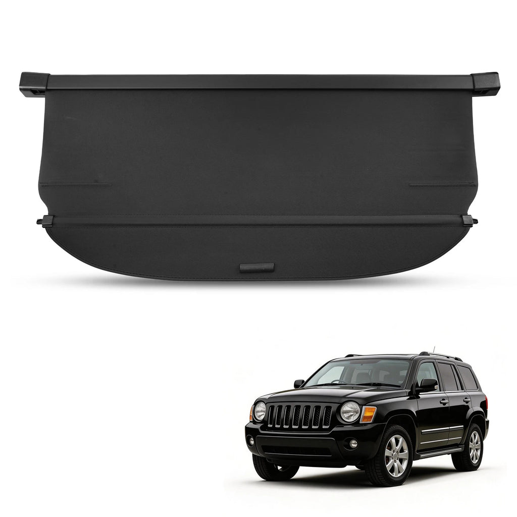 Retractable Security Cargo Cover for Jeep Compass Patriot (2007–2017)