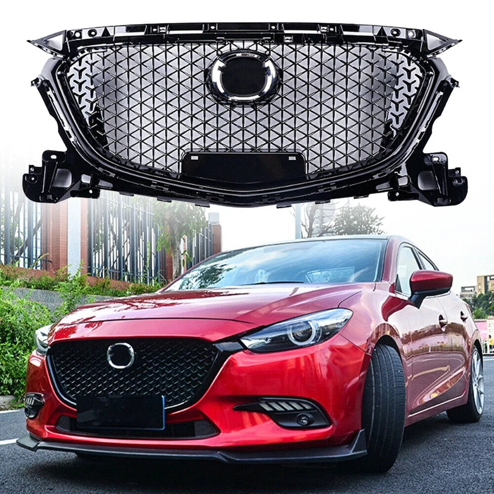 Grille Bumper Replacement for Mazda M3 Axela (2017–2018)