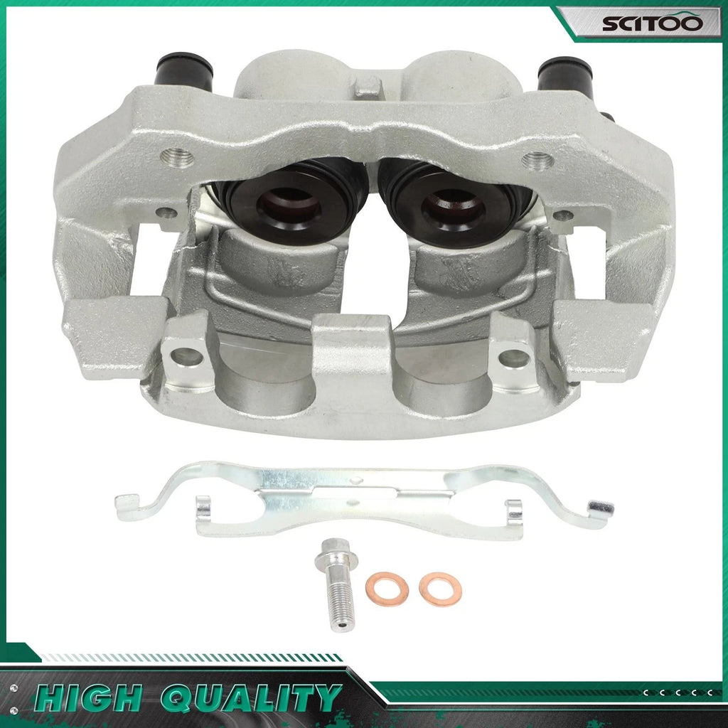 Front Left Brake Caliper w/ Bracket for Jeep Grand Cherokee (2011–2017)