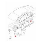 Side Skirt Attachment Clips for Audi A6 (2012-2014)
