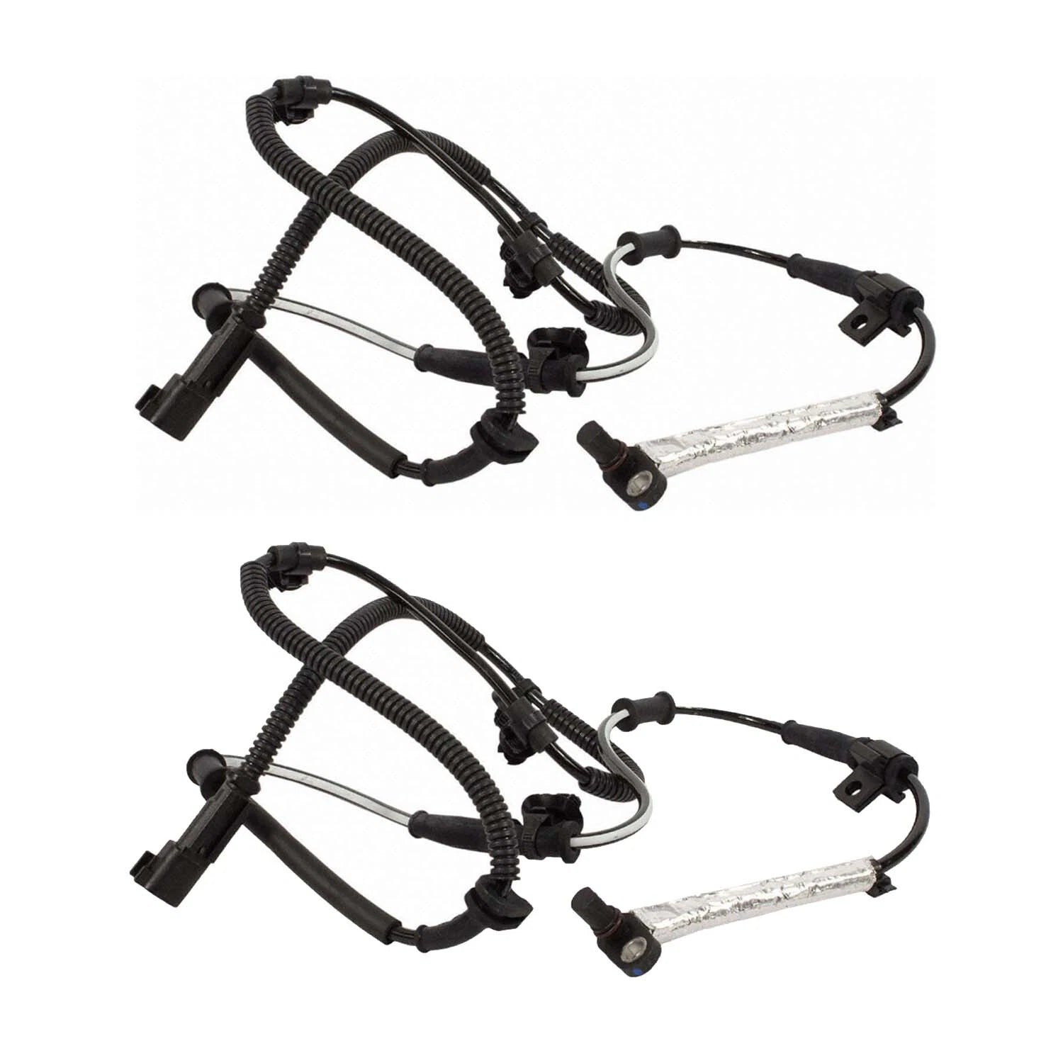 Set of 2 Front ABS Wheel Speed Sensors for Ford F-250 F-350 (OE Design)
