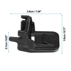 2 x Front Right Side Headlight Clips for Honda Civic (2016-2020)