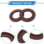2X Oil Seal Rotary Shaft Seal FKM Rubber 60x100x10mm  