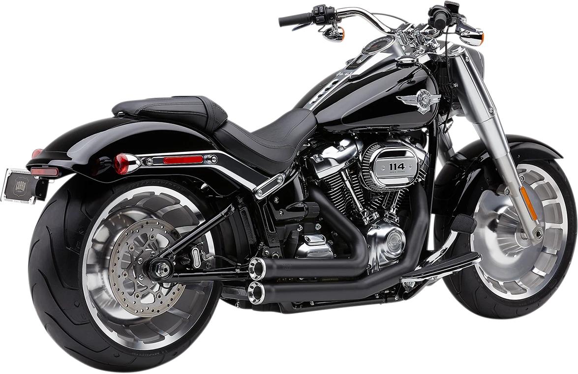 Cobra Speedster RPT Short Exhaust for Harley Fat Boy/Breakout/FXDR (2018–2020)