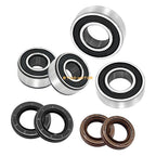 Front Wheel Hub Bearings Seals for Suzuki QuadRunner 230 LT230E (1987–1993)