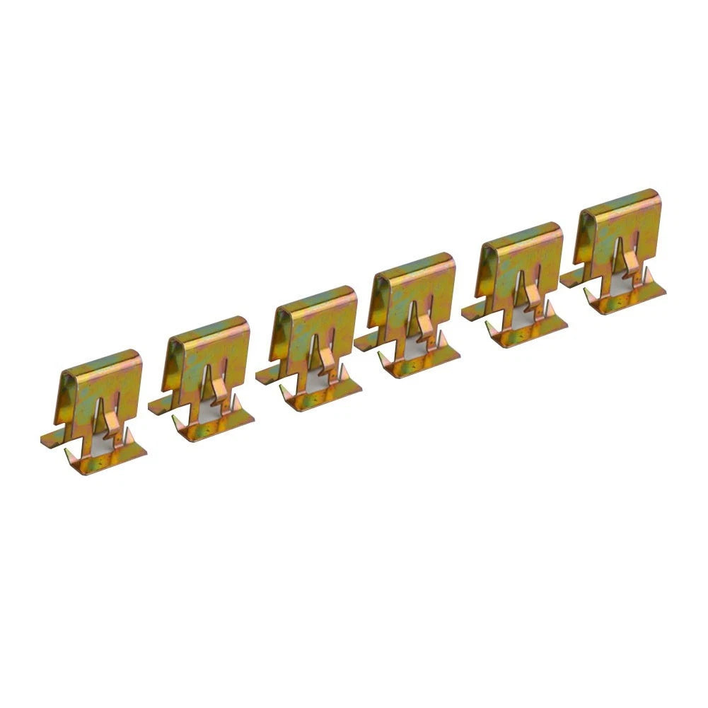 Set of 20 Bronze Tone Dashboard Trim Retainer Clips for Car Interior