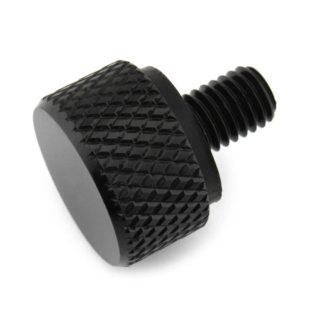 Black Aluminum Brake Lever Screw Plug Cover for BMW R18 (2020-2023)
