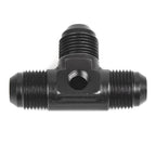 3-Way Tee Hose Fitting Adapter AN6/8/10 Female to 2x AN Male Black