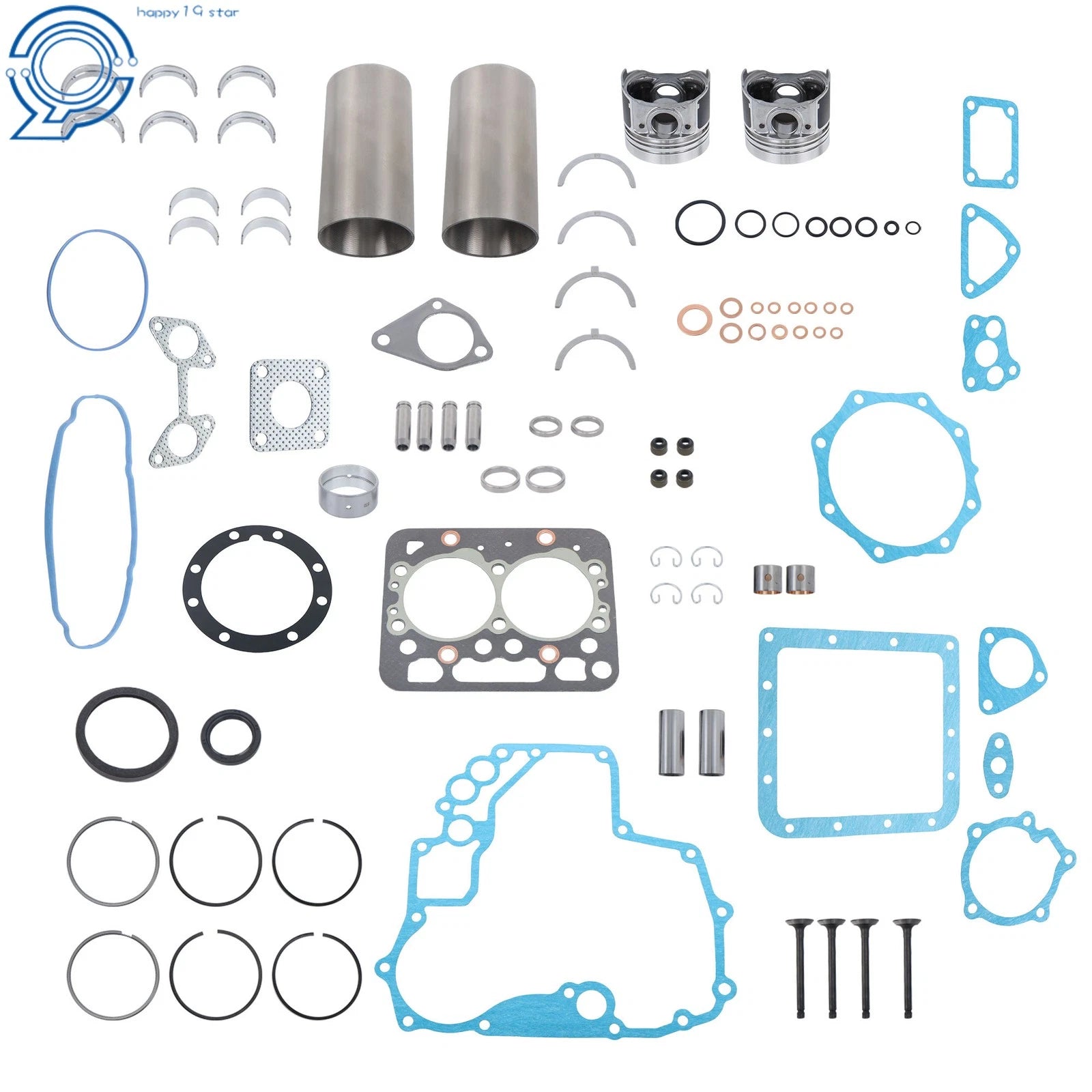 Rebuild Kit for Kubota Z482 Engine Tractor