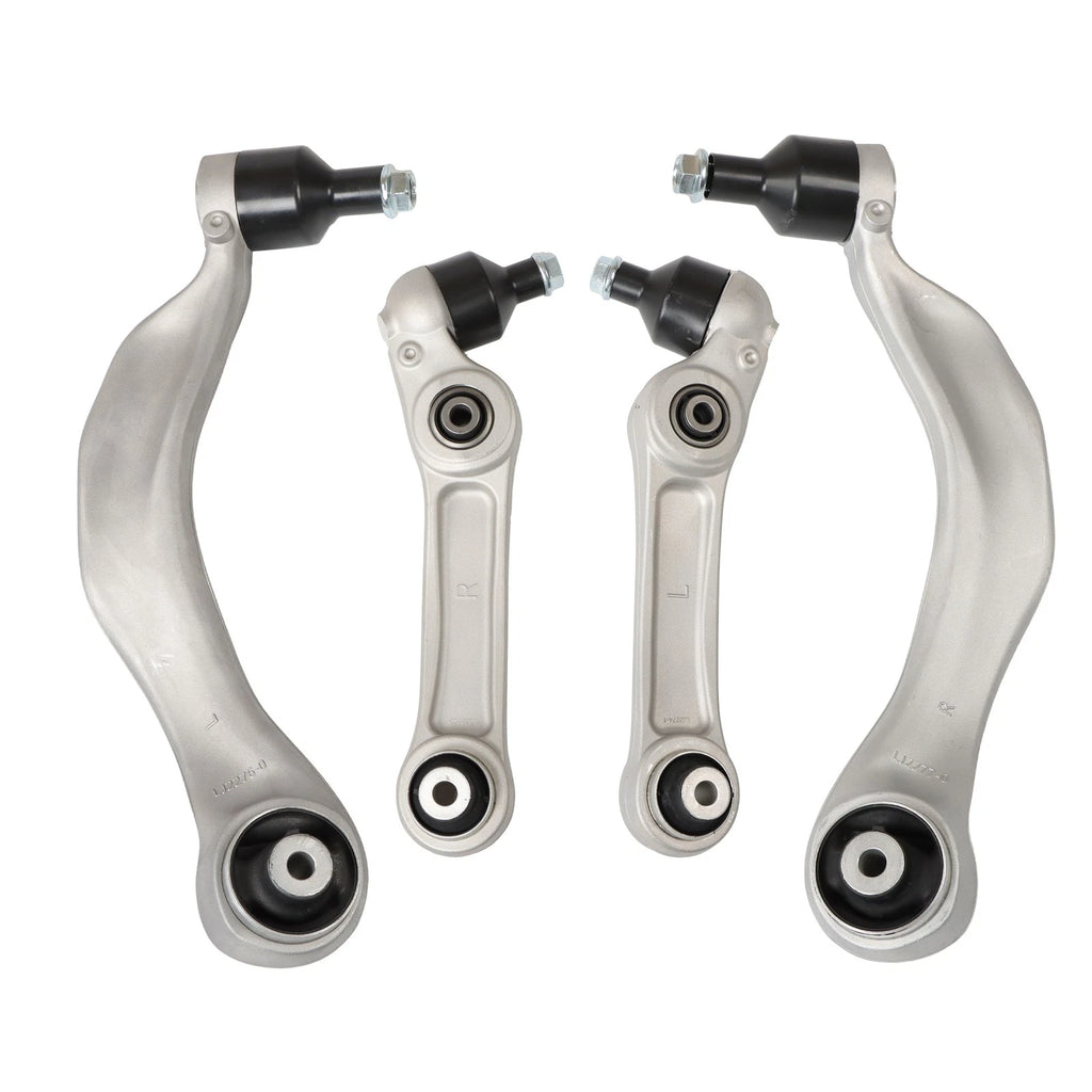 Set of 4 Front Suspension Lower Control Arms for BMW 650i (2012–2018)