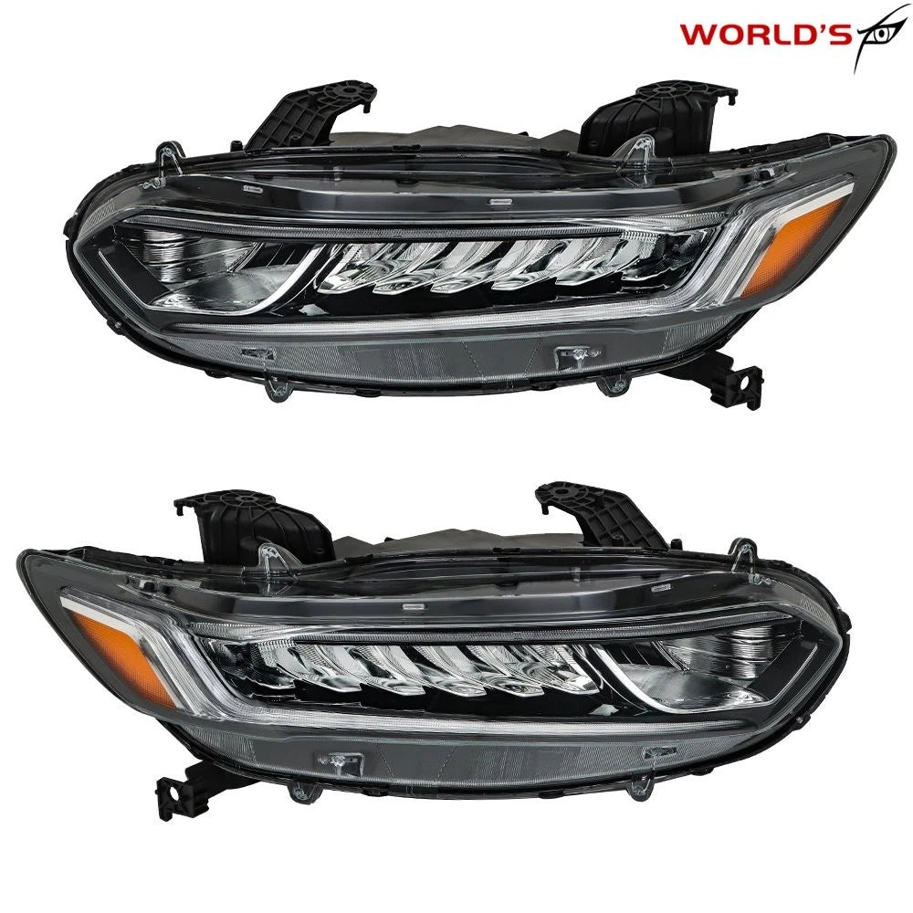 Set of 2 Halogen Headlights with LED DRL for Honda Accord (2018–2020)