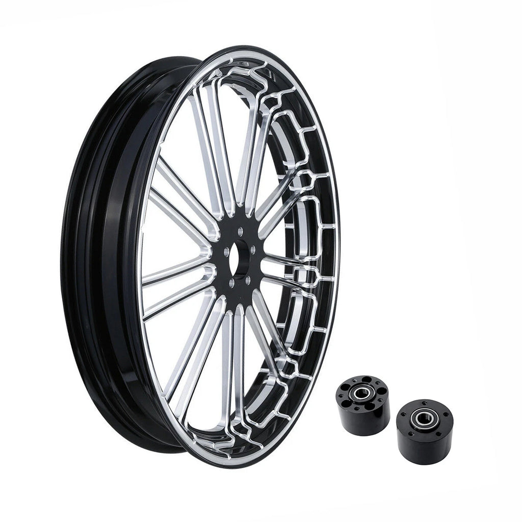 23" Front Fender & Wheel Rim Dual Disc Hub for Harley Electra Glide (2008–2023)