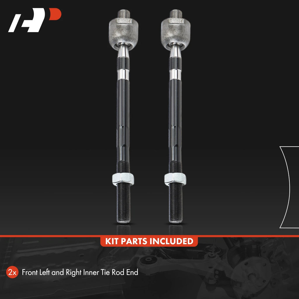 2X Front Inner Tie Rod Ends for Nissan Murano (2003-2004)