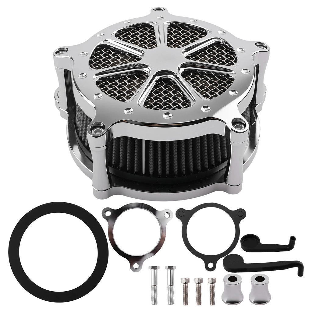Air Cleaner Intake Filter Set for Harley M8 Softail (2018–2023)