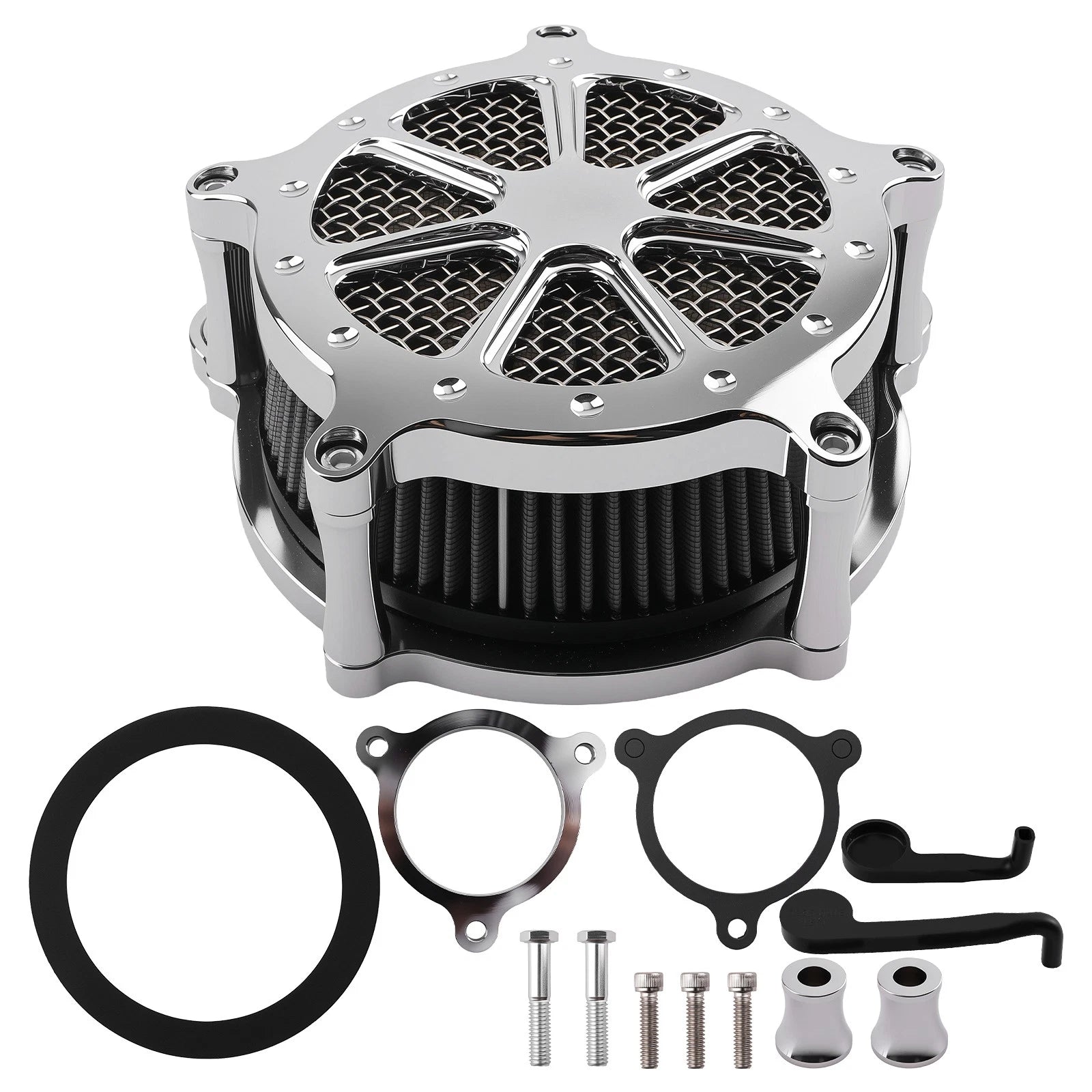 Air Cleaner Intake Filter Set for Harley M8 Softail (2018–2023)