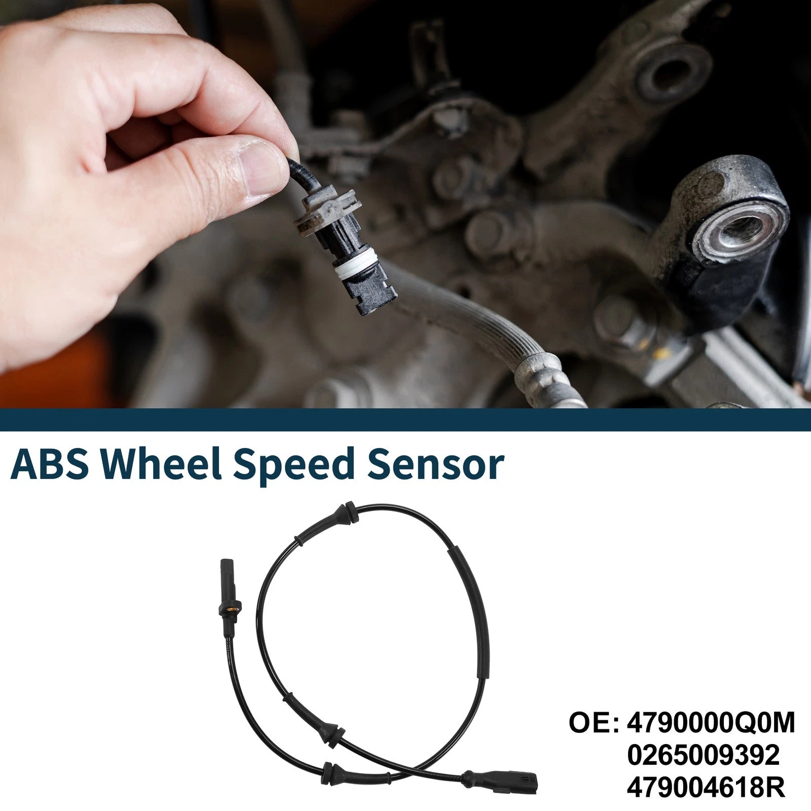 ABS Wheel Speed Sensor for Nissan NV300 (2016–2023) No. 4790000Q0M/0265009392