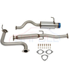 SS Exhaust System 4.5" Burnt Tip Muffler for Honda Del Sol (1993–1997)