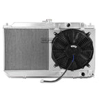 Aluminum 2-Row Radiator with Cooling Pull Fan Shroud for Acura Integra (1990–1993)