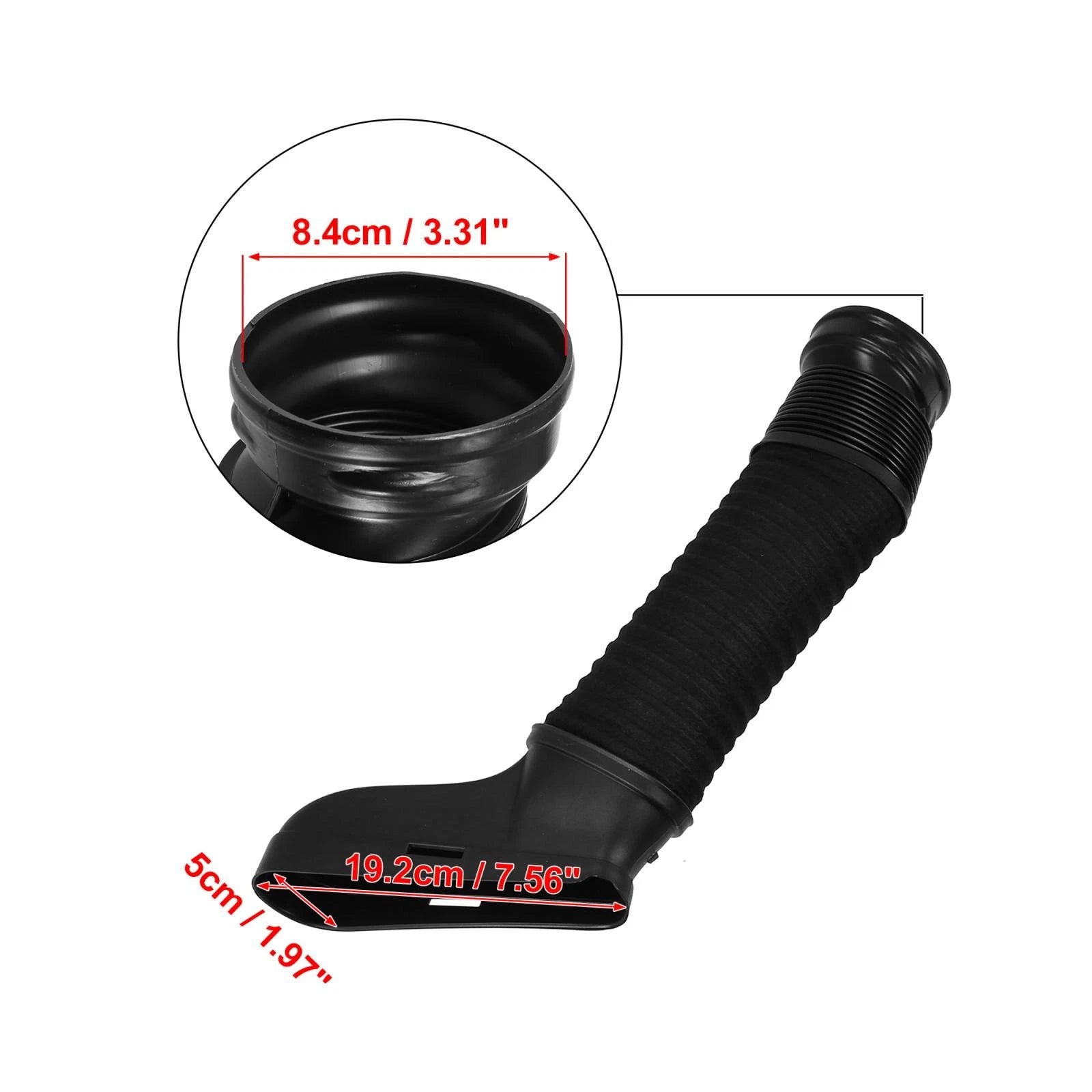 2pcs Air Intake Duct Hose for Mercedes-Benz W204 W212 (2007–2016) A2720903682