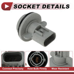1 Pc Turn Signal Light Socket for Hyundai Accent (2003–2005) No. 9216039000
