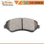 Front Brake Calipers & Ceramic Brake Pads for Jeep Liberty (2002–2007)