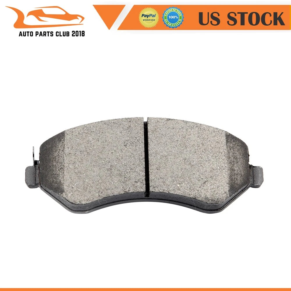 Front Brake Calipers & Ceramic Brake Pads for Jeep Liberty (2002–2007)