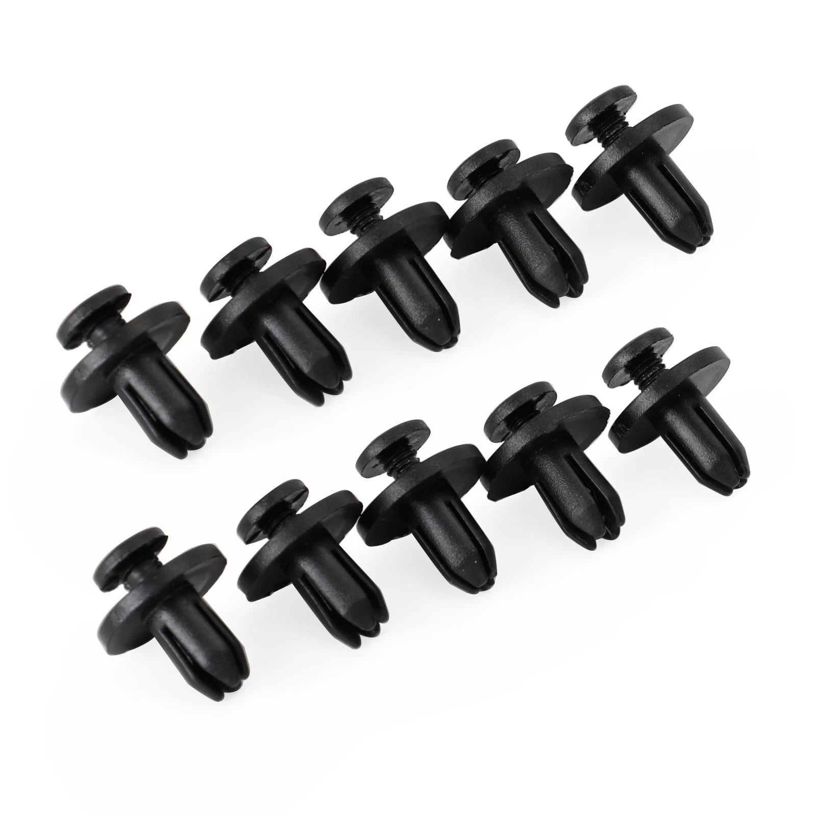 10x Fairing Clip Screw Rivets for Suzuki GSX, Burgman, V-Strom (All Years)