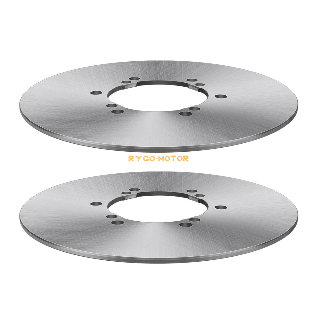 2 Front Brake Disc Rotors for Polaris Trail Boss 350L 4x4 (1990–1993) Xplorer 400 (1995–1998)