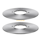 2 Front Brake Disc Rotors for Polaris Trail Boss 350L 4x4 (1990–1993) Xplorer 400 (1995–1998)