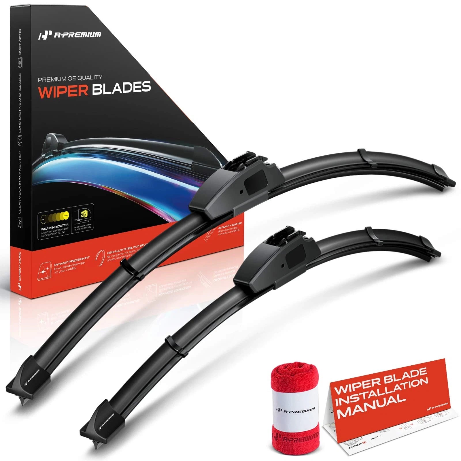 2x Windshield Wiper Blades for Kia Optima, Sorento (2007–2015)