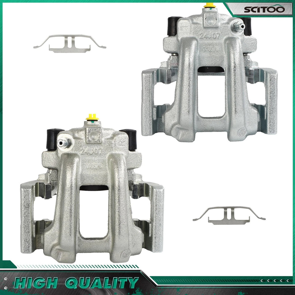 Set of 2 Rear Brake Calipers w/ Bracket for BMW 230i xDrive (2017–2021)