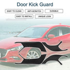 Door Kick Guard for Mazda 3 Axela (2014–2018) Black Front Rear Set