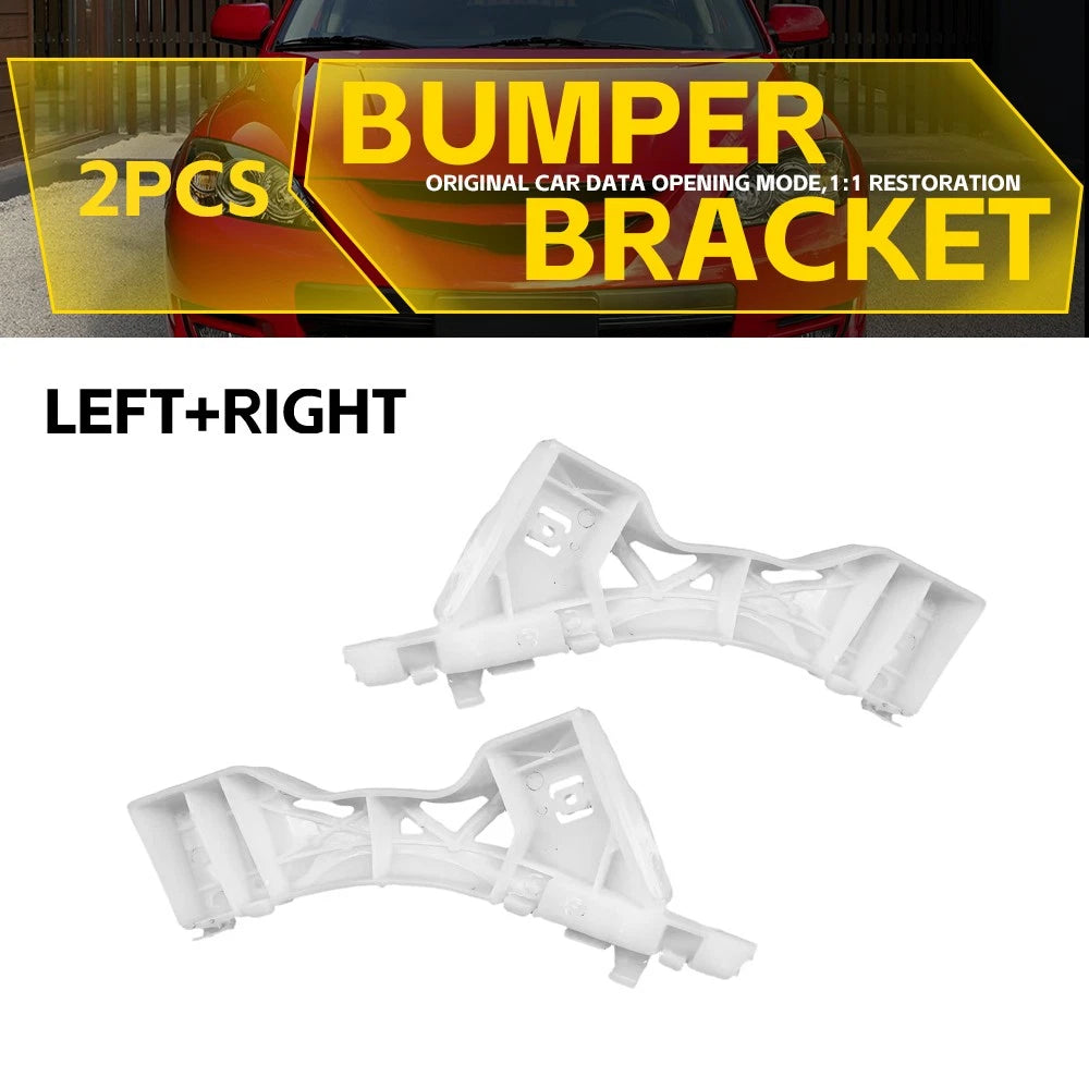 Front Bumper Bracket Retainer Support Set of 2 for Mazda 3 (2004–2009)