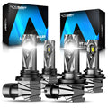 2X NOVSIGHT 9005 H11 LED Headlight Bulbs Kit 6500K 16000LM 60W for