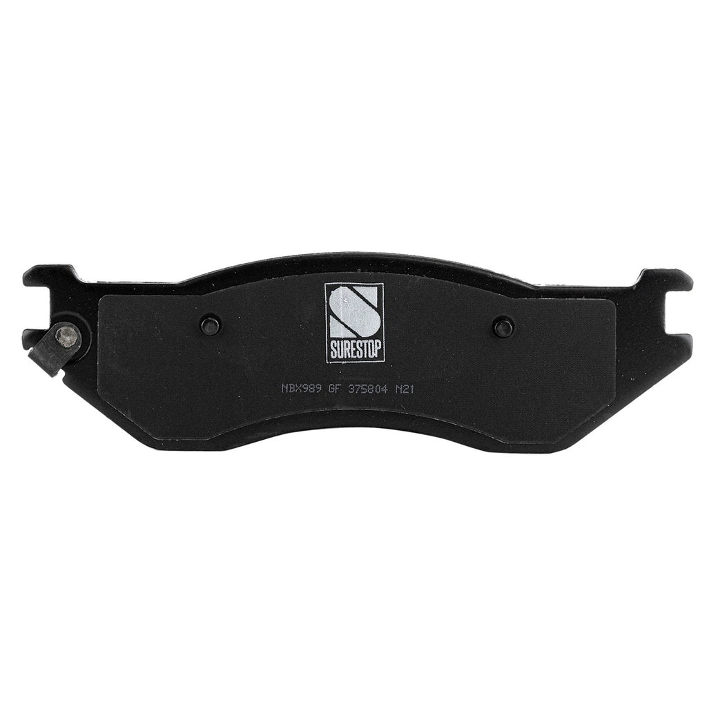 Set of 4 Brake Pads for Dodge Ram 1500 (2002)
