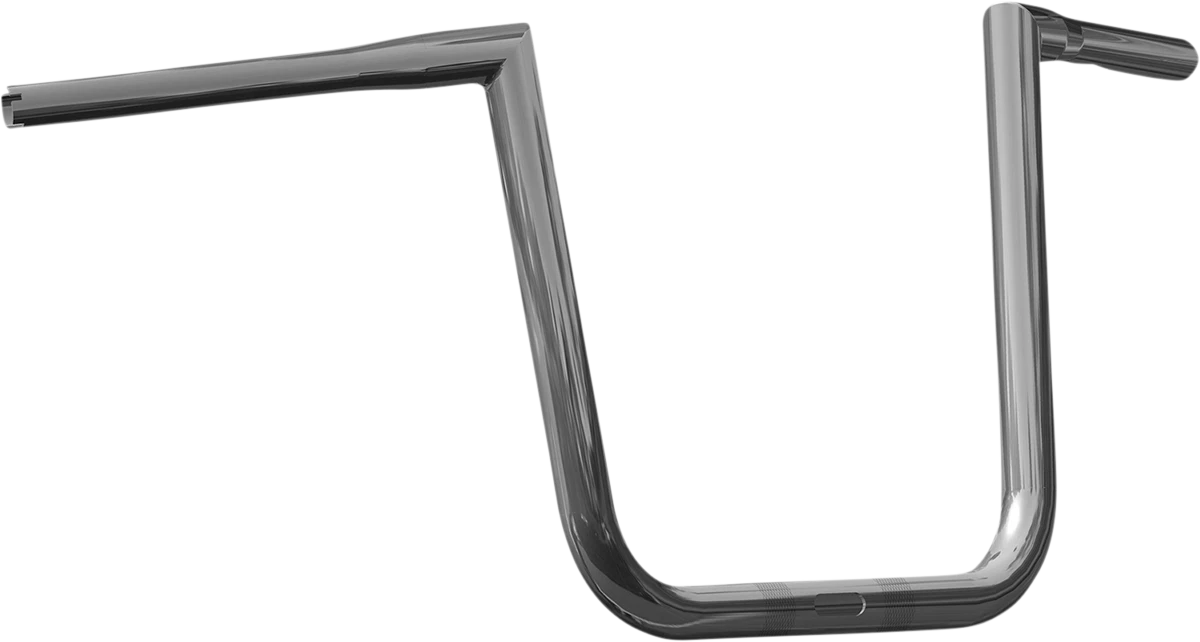 KHROME WERKS Buck-25 Handlebar for FLT (12", Chrome, 300642)